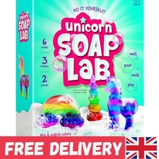 Magical Unicorn Soap Making Adventure - STEM DIY Kit for Creative Girls 6+