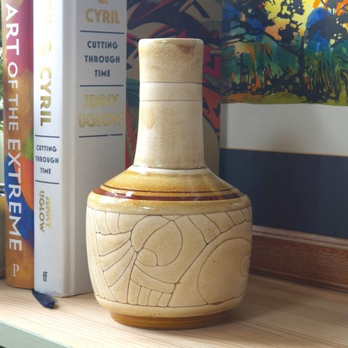 Newlyn pottery studio bottle - newlyn,