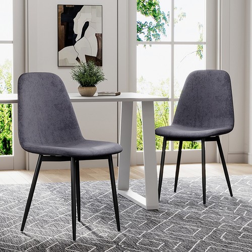 Set velvet upholstered - of, 2