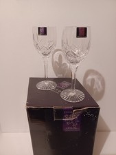 Edinburgh Crystal Sherry /liqueur glasses x 2 - Montrose. New, never used in box