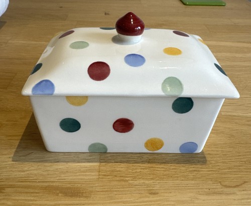 Emma bridgewater polka butter - bridgewater,