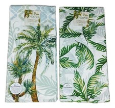 Set of 2 PALM COVE Tropical