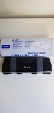 Lyreco Hole Punch 4-Hole Black