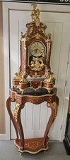 Large French Boulle Clock On