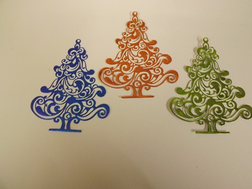 Die cuts christmas - die,