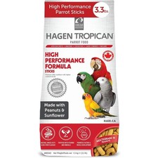 Hagen Hari Tropican Parrot High Performance Sticks 1kg Amazon Cockatoo Pellets