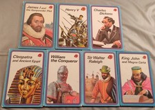 SET OF 7 VINTAGE LADYBIRD