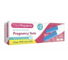 2x Clear Response Pregnancy