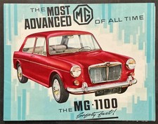 MG 1100 Car Sales Brochure
