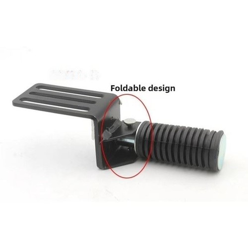 Foldable foot pedal retrofit - foot,