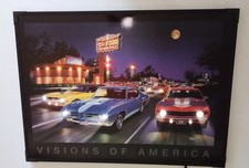 Wall Art LED Flashing Retro -