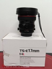 Canon TS-E 17mm f4 Tilt Shift TSE Lens. Very little use. READ Description. 