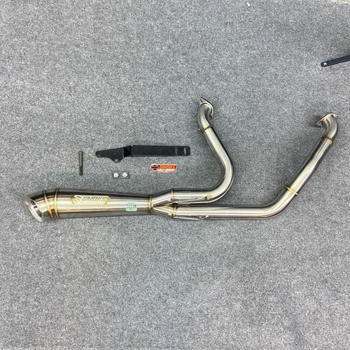 Custom exhaust fit for harley - fit,