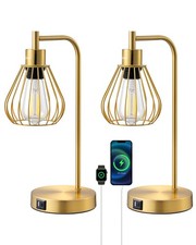 EDISHINE Bedside Lamps Set of