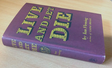 LIVE AND LET DIE IAN FLEMING JAMES BOND 007 CAPE HB 1ST UK 1963