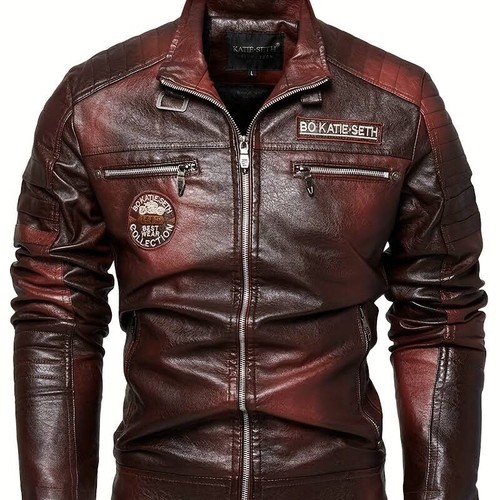 Mens tan leather - mens, jacket