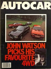 AUTOCAR MAGAZINE 12-AUG-87 -
