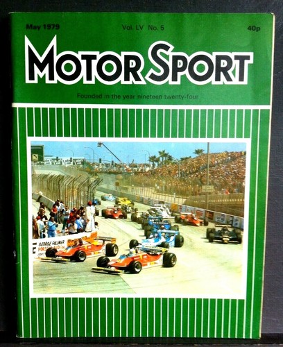 Motor sport magazine may - may, 1979
