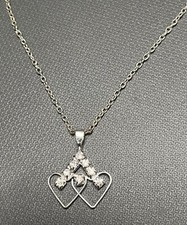 Love Heart BFF Necklace. Best Friends Forever. Gift For Her