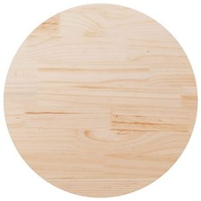 Round Pine Wood Table Top 80cm