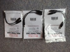 Voodoo Lab Output Splitter Adapter Guitar Power - 3x Bundle