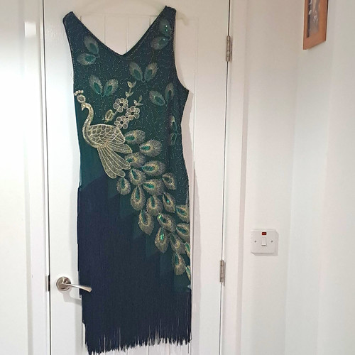 Babeyond green peacock beaded - babeyond,