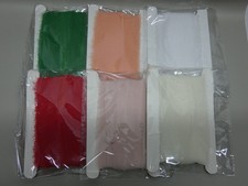 Joblot  Chiffon Ribbon White