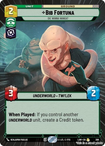 Bib fortuna die - -, wanga