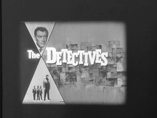 16mm Cine Film The Detectives Big Poison B/W TV Episode