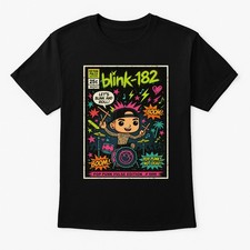 Blink-182 Pop Punk Pulse Comic Art Unisex Adults & Kids T-Shirt