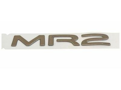 Toyota mr2 rear center - rear,