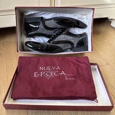 Men’s Werner Kern Black Ballroom Dance Shoes Size 8.5