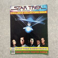Star Trek The Motion Picture Exclusive Collectors Issue Poster / Magazine 1979