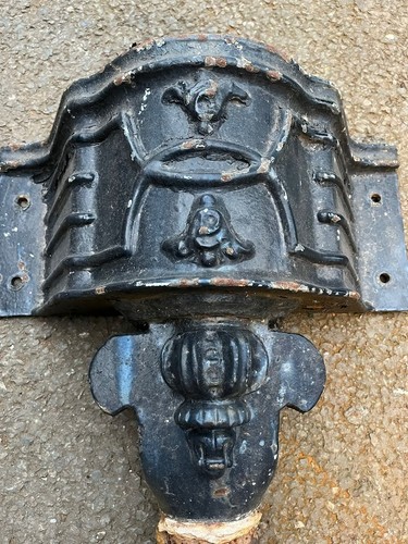 Cast iron decorative hopper - decorative,