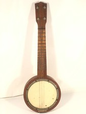 Vintage Unmarked Banjolele Ukulele Banjo