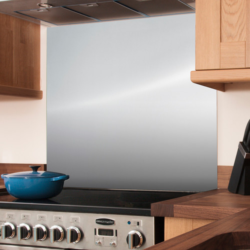 Aluminium cooker splashback - cooker,
