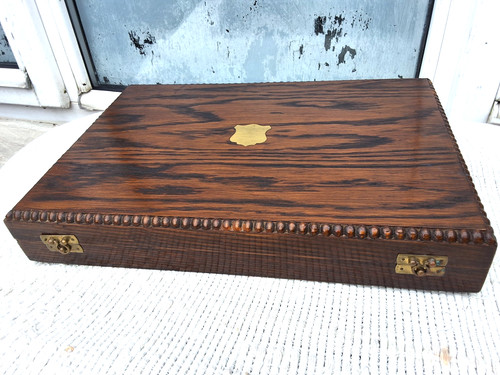 Vintage georgian style wooden - vintage,
