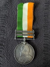 17th Lancers King's South Africa Medal KSA 4102  J Cawston