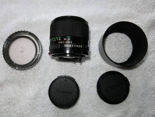 Canon 100mm lens - f2.8,