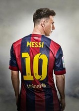 Lionel Messi Barcelona Art