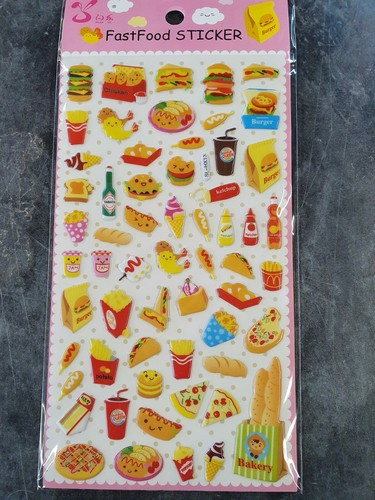Sheet puffy fast food - sheet,
