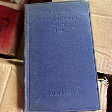 B.R. 86: MANUAL OF SEAMANSHIP