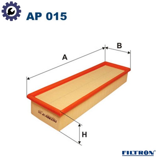 Air filter 015 for renault - filter, ap