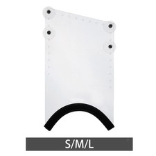 Clear acrylic guitar leg rest - clear,