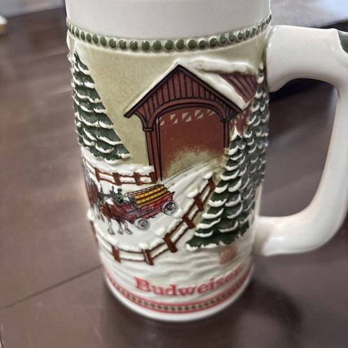 Budweiser stein holiday - 6.5",