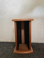 Vintage Solid Pine Wood CD