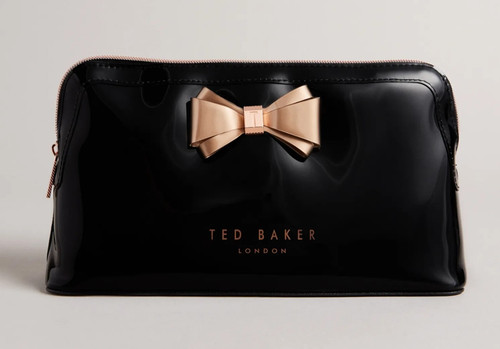 Ted baker black shiny bow - ted,