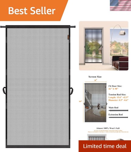 Fireproof hanging screen door - hanging,