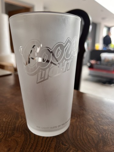 Coors light frosted beer - coors,