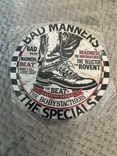 Ska 2tone 20cm diameter metal